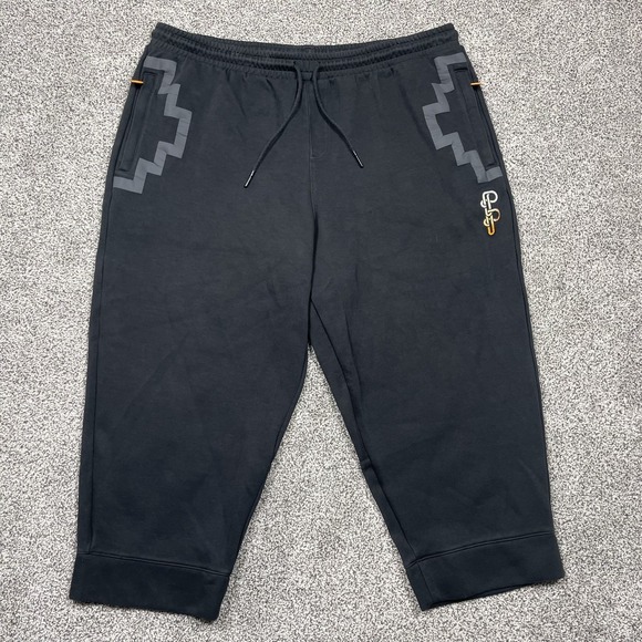 Puma x Pronounce Pants Mens XXL Black Cropped Sweatpants Jogger Performance Tech - Picture 1 of 8
